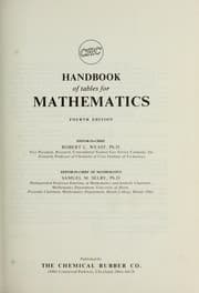 Handbook of mathematical tables