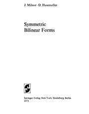 Symmetric bilinear forms