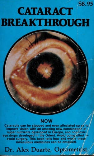 Cataract breakthrough