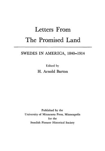 Letters from the Promised Land