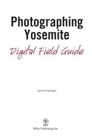 Photographing Yosemite digital field guide