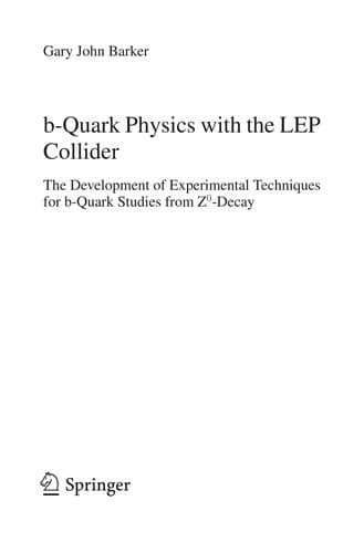 b-quark physics with the LEP collider