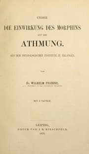 Ueber die einwirkung des morphins auf die athmung