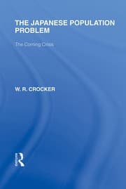 The Japanese population problem