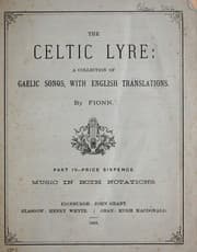 The Celtic lyre
