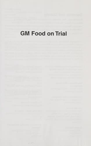GM food on trial