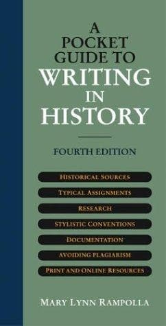 A pocket guide to writing in history