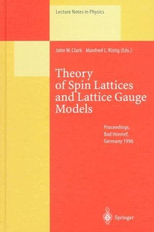Theory of spin lattices and lattice gauge models