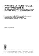 Proteins of iron storage and transport in biochemistry and medicine