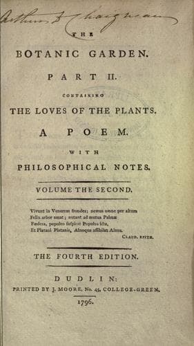 The botanic garden