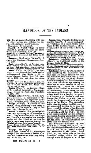 Handbook of American Indians north of Mexico