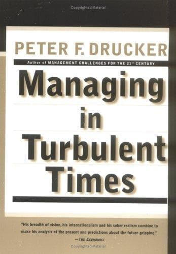 Managing in Turbulent Times