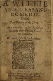 The Taming of the Shrew